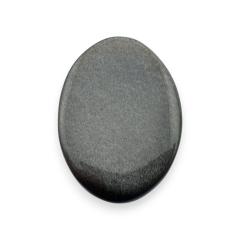 Obsydian srebrny kaboszon 28x20 mm nr 83