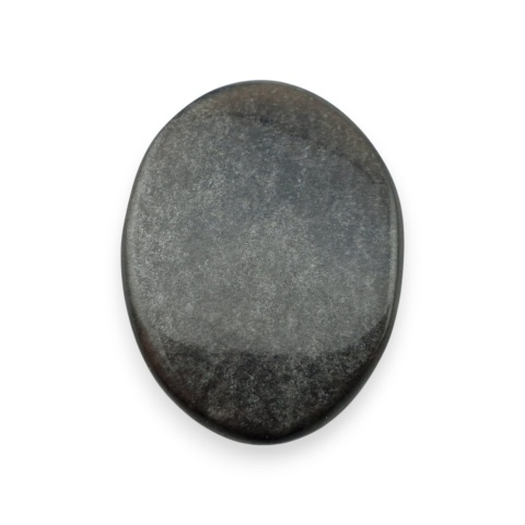 Obsydian srebrny kaboszon 28x21 mm nr 113