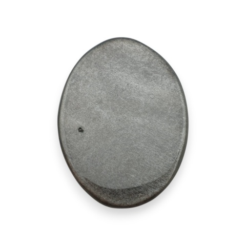 Obsydian srebrny kaboszon 29x21 mm nr 106