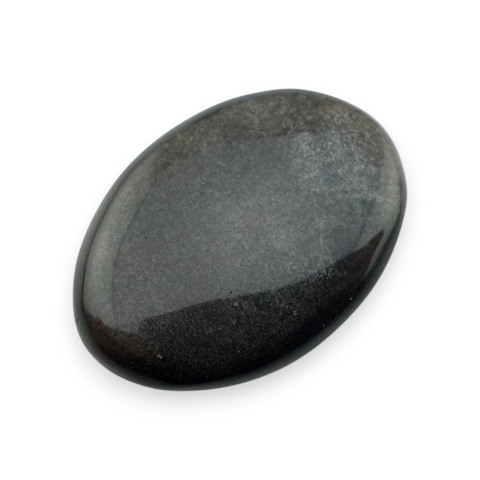 Obsydian srebrny kaboszon 29x21 mm nr 90