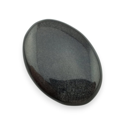 Obsydian srebrny kaboszon 29x21 mm nr 90