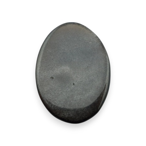 Obsydian srebrny kaboszon 29x21 mm nr 90