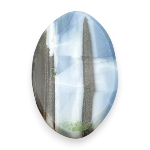 Opal niebieski kaboszon 30x20 mm nr 339