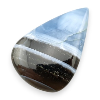 Opal niebieski kaboszon 32x21 mm nr 324