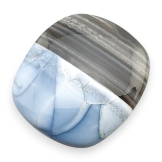 Opal niebieski kaboszon 32x28 mm nr 334