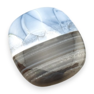 Opal niebieski kaboszon 32x28 mm nr 334