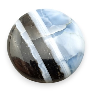 Opal niebieski kaboszon fi 25 mm nr 329