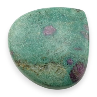 Rubin w fuchsycie kaboszon 25x25 mm nr 128