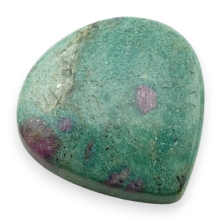 Rubin w fuchsycie kaboszon 25x25 mm nr 128