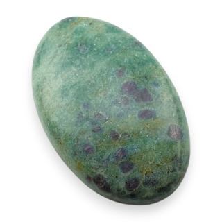 Rubin w fuchsycie kaboszon 26x17 mm nr 114