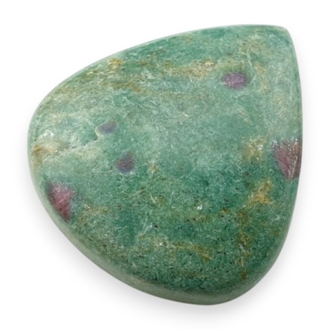 Ruby in fuchsite cabochon 26x24 mm no 81
