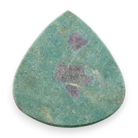 Ruby in fuchsite cabochon 26x24 mm no 81