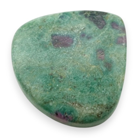 Ruby in fuchsite cabochon 26x25 mm no 107