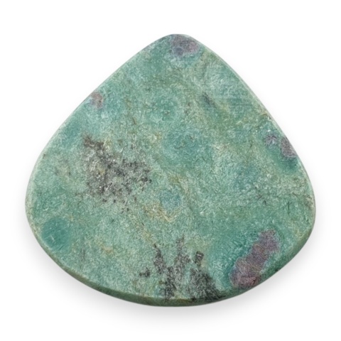 Ruby in fuchsite cabochon 26x25 mm no 107