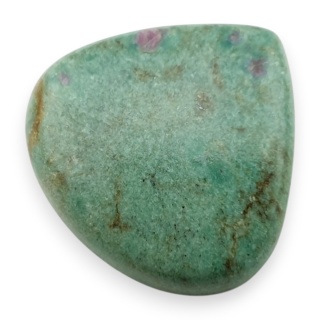 Rubin w fuchsycie kaboszon 26x25 mm nr 131