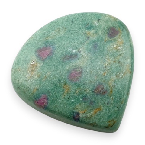 Ruby in fuchsite cabochon 26x26 mm no 85