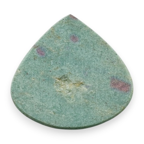 Ruby in fuchsite cabochon 26x26 mm no 85