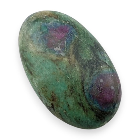 Ruby in fuchsite cabochon 27x17 mm no 130