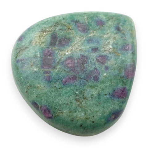Ruby in fuchsite cabochon 27x25 mm no 76