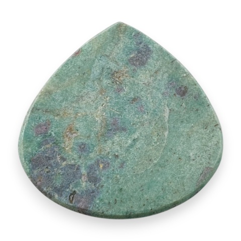 Rubin w fuchsycie kaboszon 27x27 mm nr 96