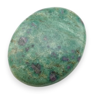 Rubin w fuchsycie kaboszon 28x22 mm nr 102