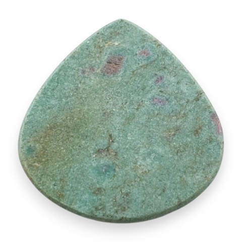 Ruby in fuchsite cabochon 28x27 mm no 121