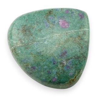 Rubin w fuchsycie kaboszon 28x27 mm nr 125