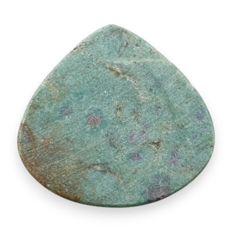 Ruby in fuchsite cabochon 28x27 mm no 94