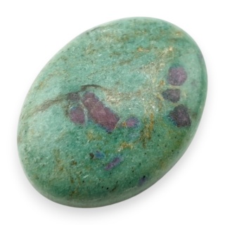 Rubin w fuchsycie kaboszon 29x21 mm nr 83