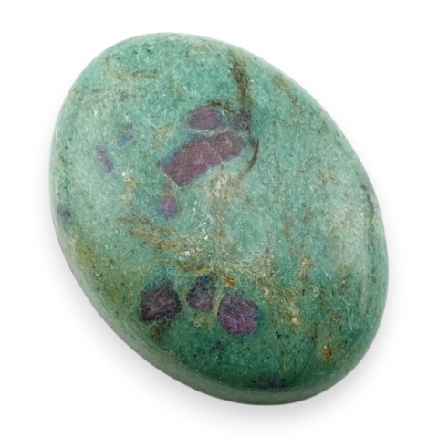 Ruby in fuchsite cabochon 29x21 mm no 83