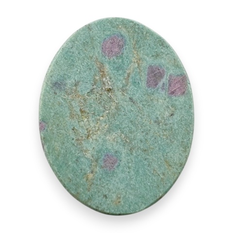 Ruby in fuchsite cabochon 29x21 mm no 83
