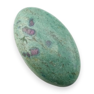 Rubin w fuchsycie kaboszon 30x18 mm nr 113