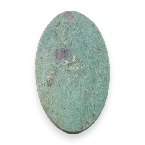 Ruby in fuchsite cabochon 30x18 mm no 113