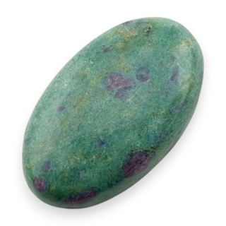 Rubin w fuchsycie kaboszon 30x18 mm nr 82