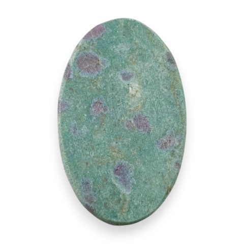 Ruby in fuchsite cabochon 30x18 mm no 82