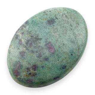 Rubin w fuchsycie kaboszon 30x21 mm nr 92