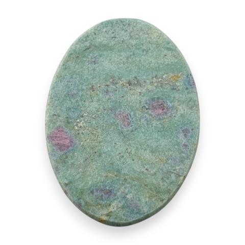 Ruby in fuchsite cabochon 30x21 mm no 92