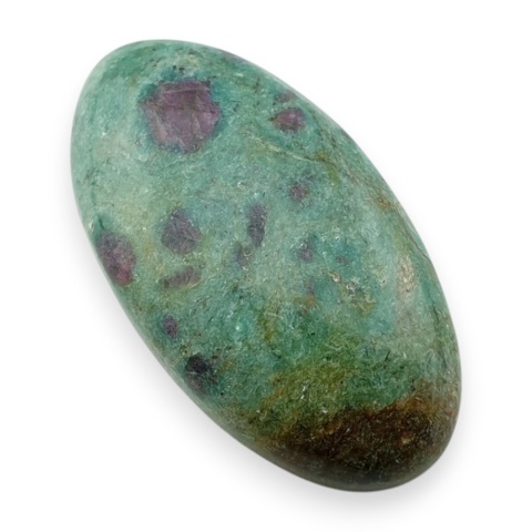 Ruby in fuchsite cabochon 31x17 mm no 126