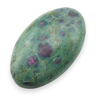 Rubin w fuchsycie kaboszon 31x18 mm nr 77