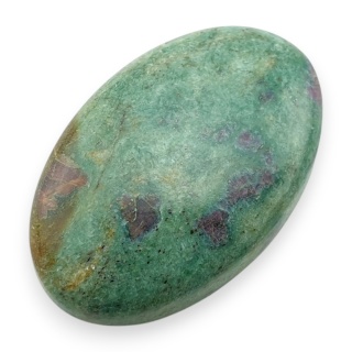 Rubin w fuchsycie kaboszon 31x20 mm nr 106