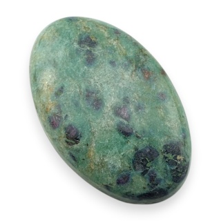 Rubin w fuchsycie kaboszon 32x20 mm nr 124