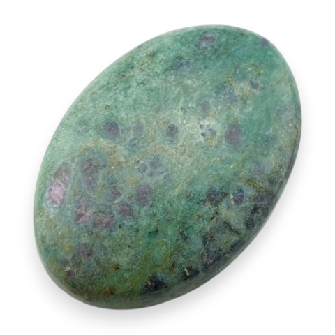 Ruby in fuchsite cabochon 32x22 mm no 84