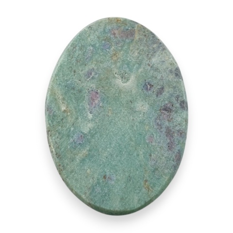 Ruby in fuchsite cabochon 32x22 mm no 84