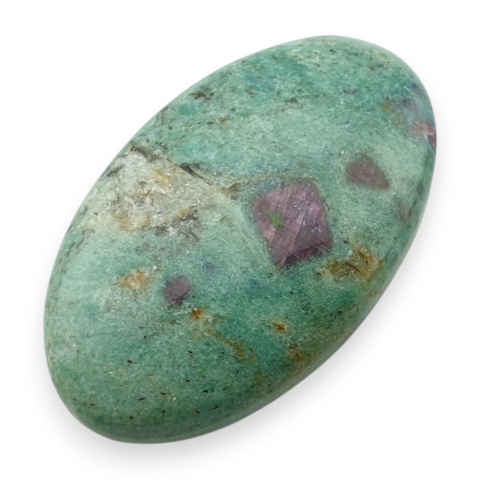 Ruby in fuchsite cabochon 34x20 mm no 116