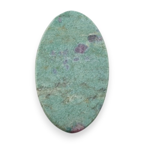 Ruby in fuchsite cabochon 35x20 mm no 99