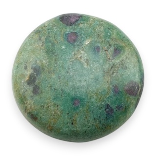 Rubin w fuchsycie kaboszon fi 25 mm nr 101