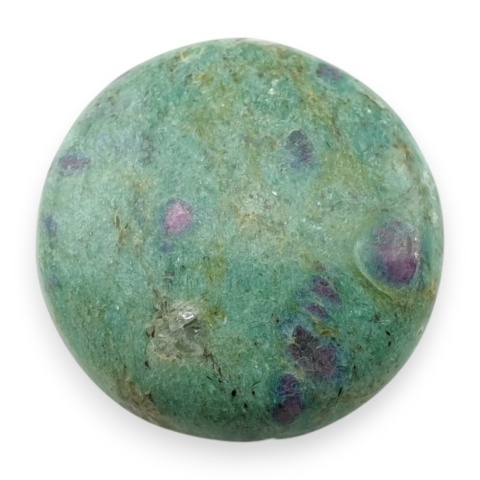 Ruby in fuchsite cabochon fi 25 mm no 127