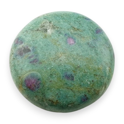 Ruby in fuchsite cabochon fi 25 mm no 127