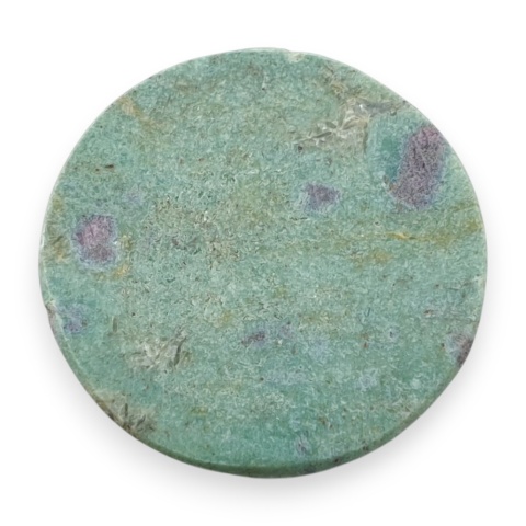 Ruby in fuchsite cabochon fi 25 mm no 127