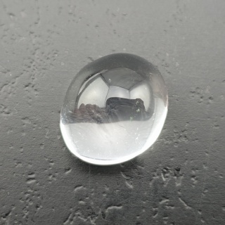 Rock quartz cabochon 14x12 mm no 206